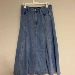 GAP Blue Denim Skirt